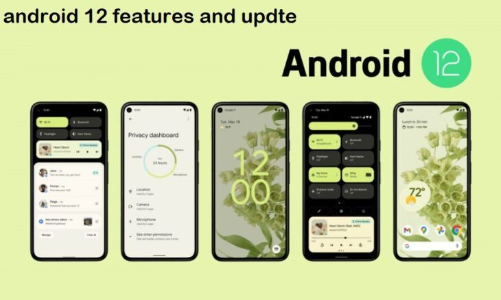 android 12 features and updte