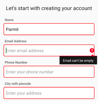Android email and mobile number validation