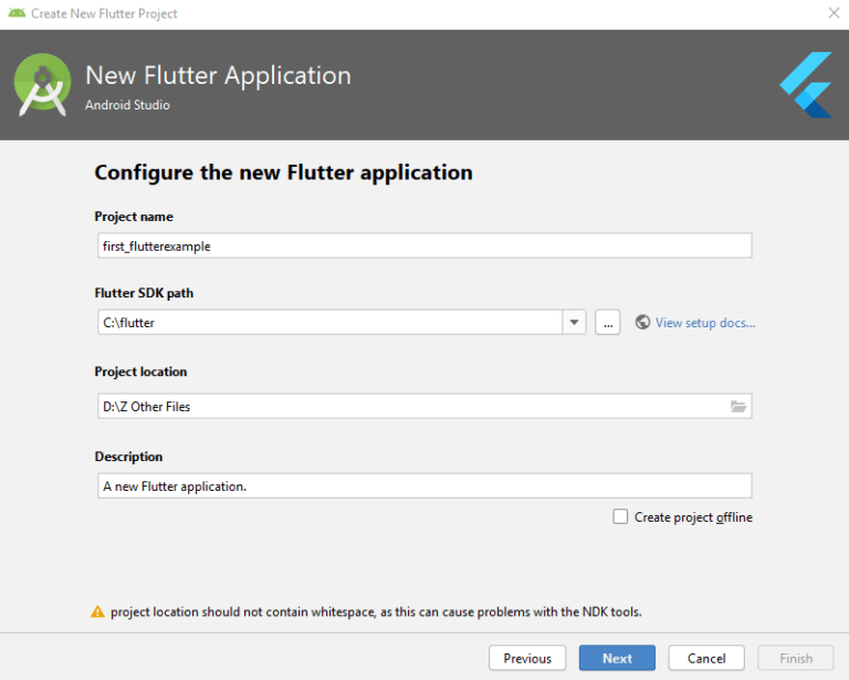 Creating Simple Flutter Application in Android Studio – Codeplayon