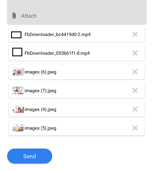 Select multiple images from android gallery and show thumbnails