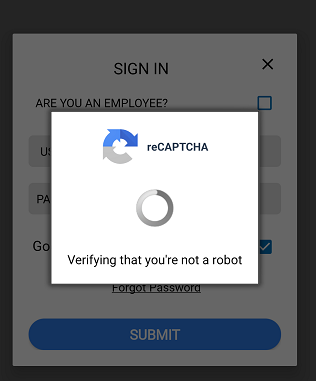 Google reCAPTCHA Integrating in Android Application
