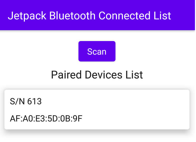 How to Get Bluetooth Connected List in Jetpack Compose
