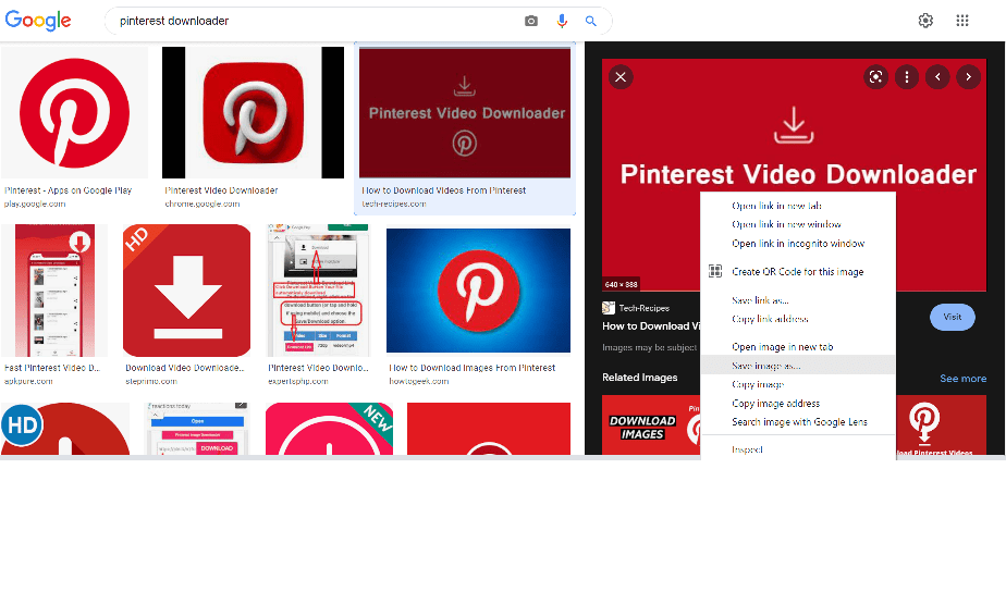 How to pinterest video downloader for free