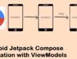 Android Jetpack Compose navigation with ViewModels