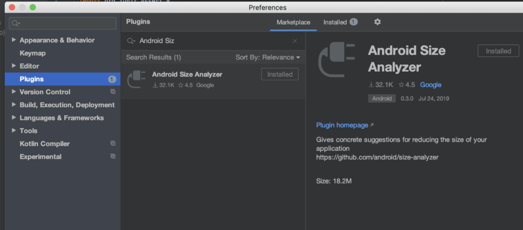 android-size-analyser-plugin