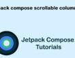 jetpack compose scrollable column