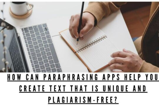 How can paraphrasing apps help