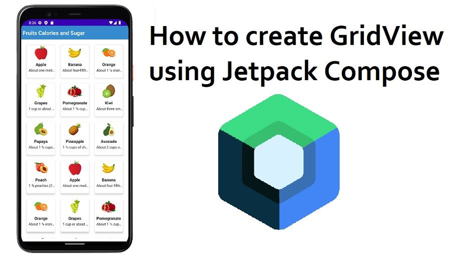 How to create GridView using Jetpack Compose
