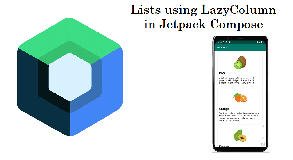 Lists using LazyColumn in Jetpack Compose recyclerview