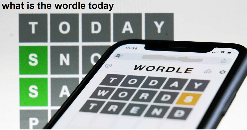 what is the wordle today