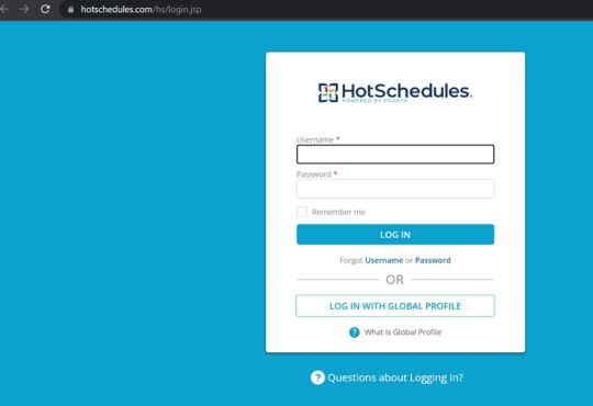 How to Hotschedules Login