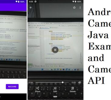 Android CameraX Java Example and Camera2 API