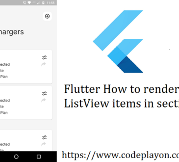 Flutter How to render ListView items in sections