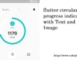 flutter circular progress indicator