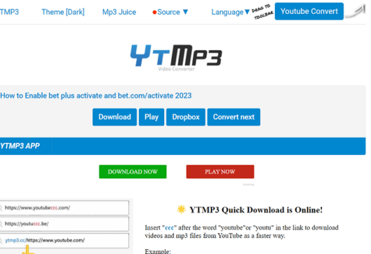 ytmp3 downloader Steps 