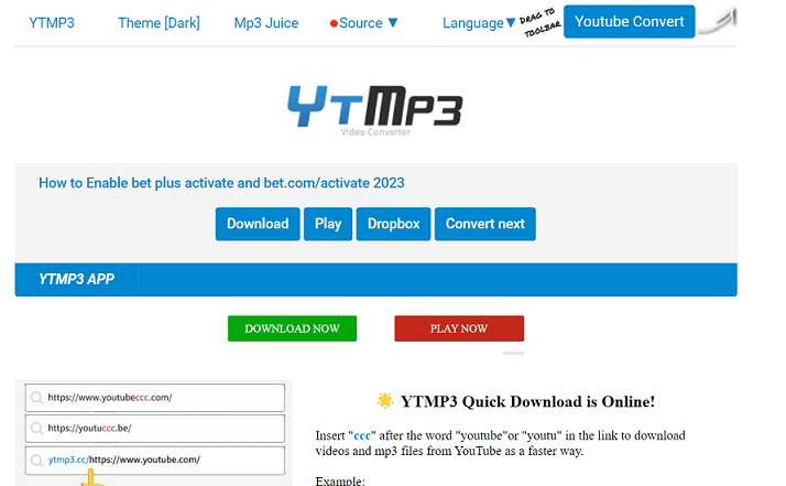ytmp3 downloader Steps 