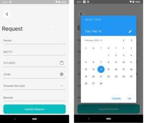 Flutter Date Picker and Flutter Time Picker on TextField Tap – Codeplayon