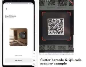 flutter barcode & QR code scanner example – Codeplayon