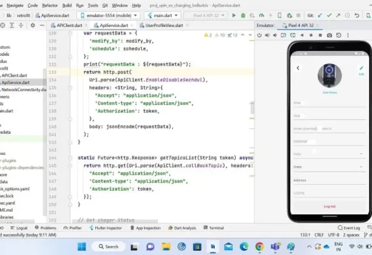 comparison between Android Native and Flutter for app development