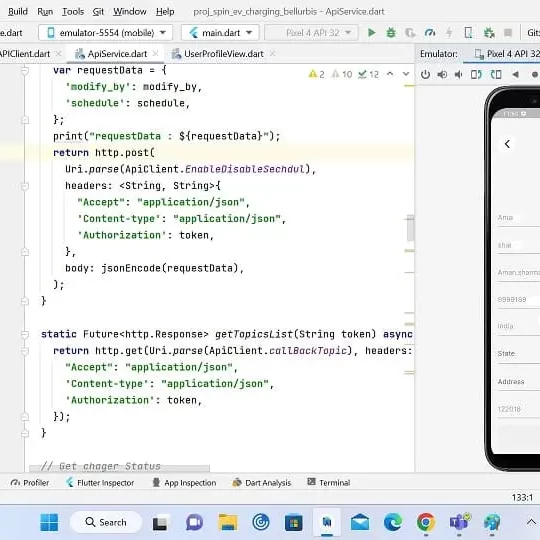 comparison between Android Native and Flutter for app development