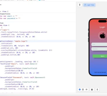 Login Page Design in SwiftUI