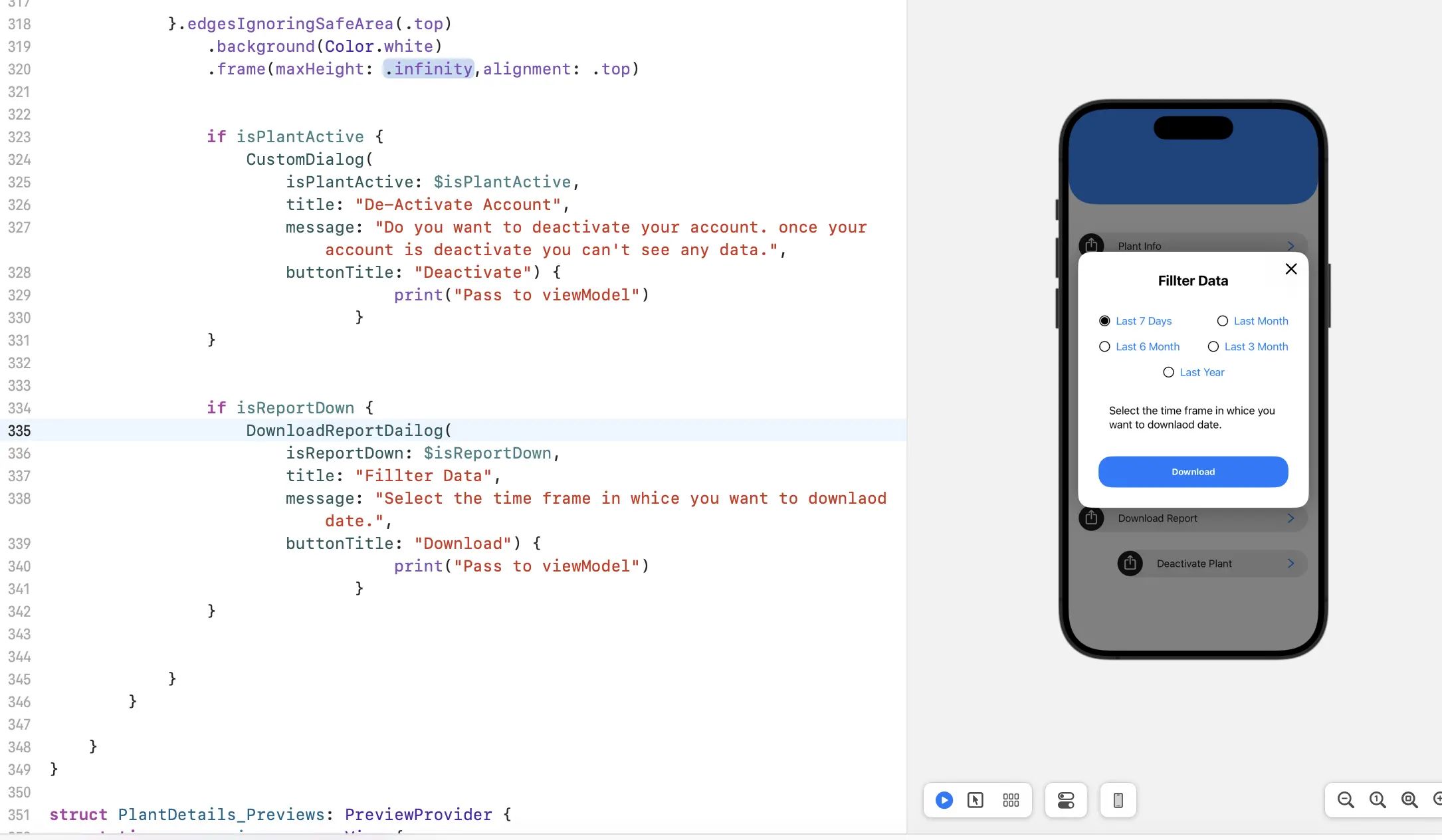 Create a Custom Dialog in SwiftUI