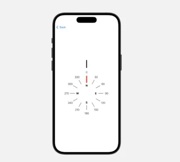 Build a Compass app with SwiftUI