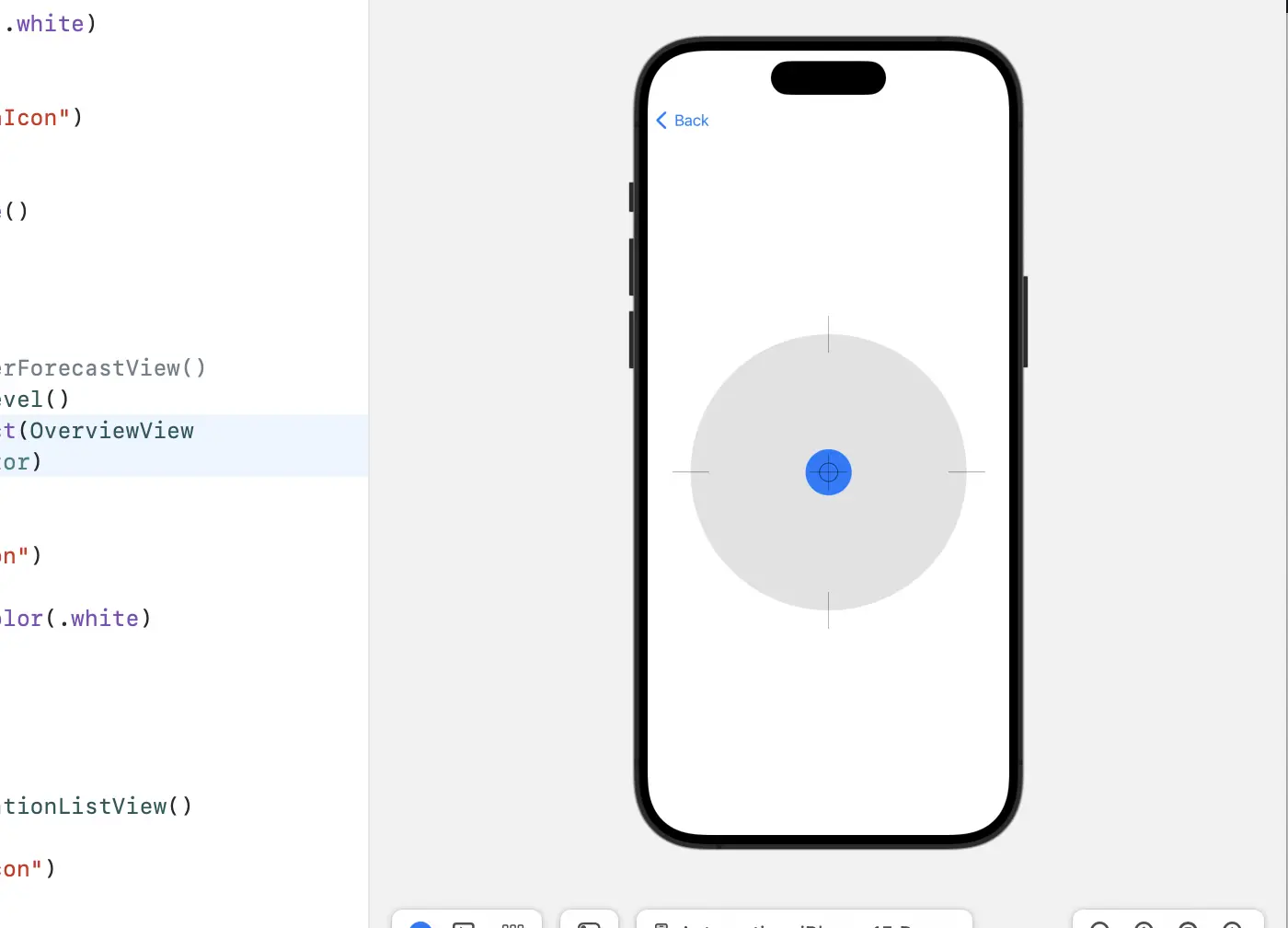 How to build Bubble level app swiftui