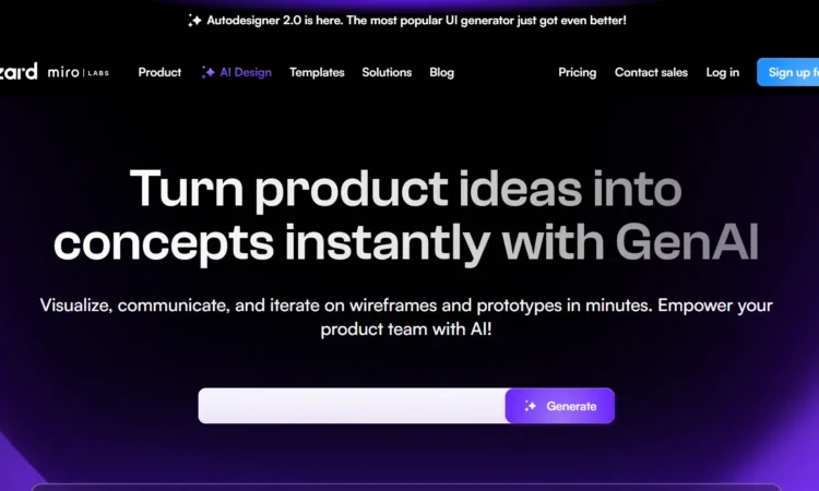 Getting started with Uizard