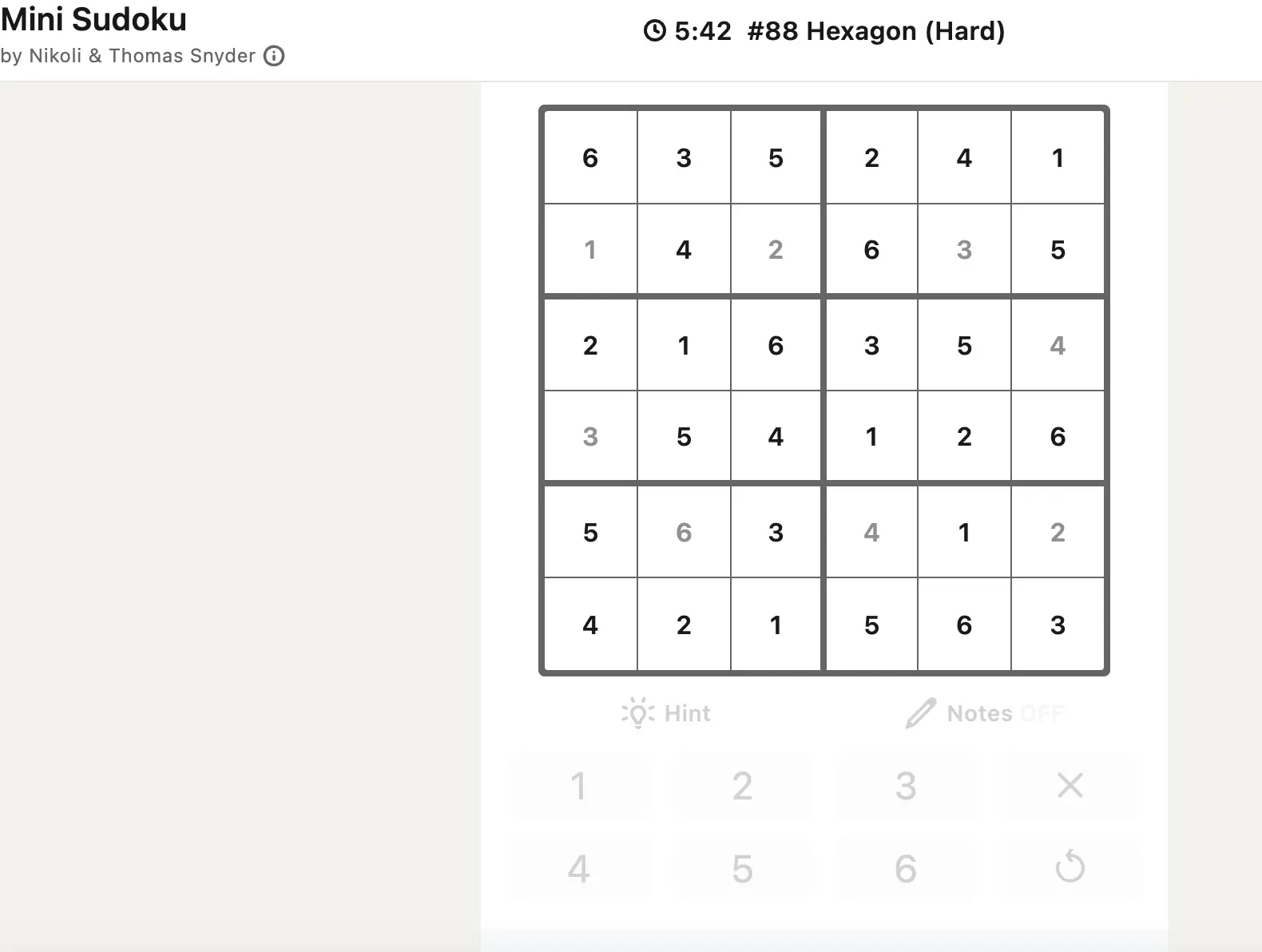 How to play linkedin mini sudoku game for fast Answers