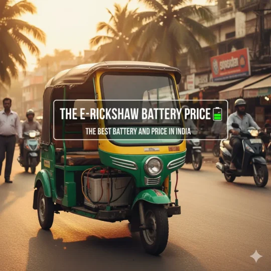 The E-Rickshaw battery price