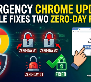 Emergency Chrome Update Google Fixes Two Zero-Day Flaws