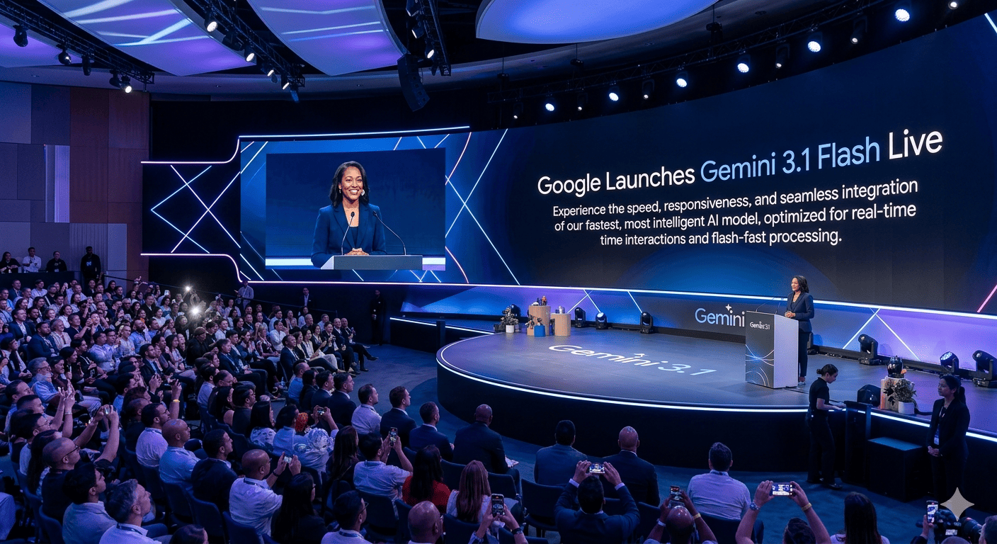 Google Launches Gemini 3.1 Flash Live