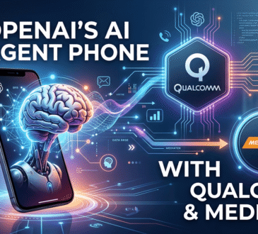 OpenAI Smartphone concept with Qualcomm and MediaTek chip 2028