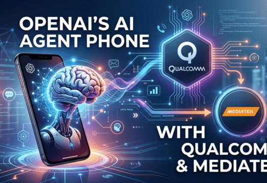 OpenAI Smartphone concept with Qualcomm and MediaTek chip 2028