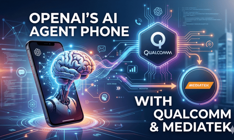 OpenAI Smartphone concept with Qualcomm and MediaTek chip 2028