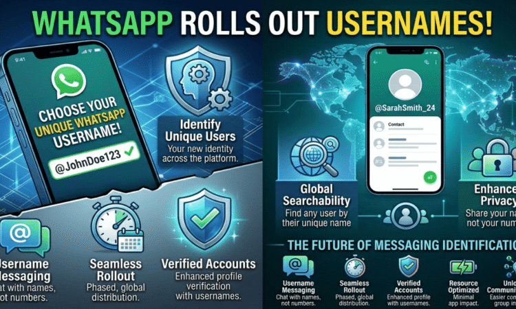 WhatsApp Username Feature 2026