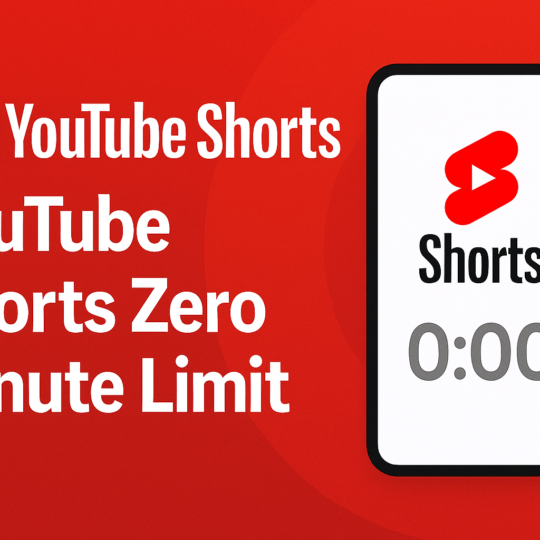 YouTube Shorts zero minute limit